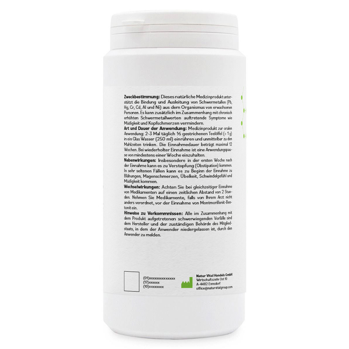 Bentonit MED® Vulkanmineralien - Pulver (200g)