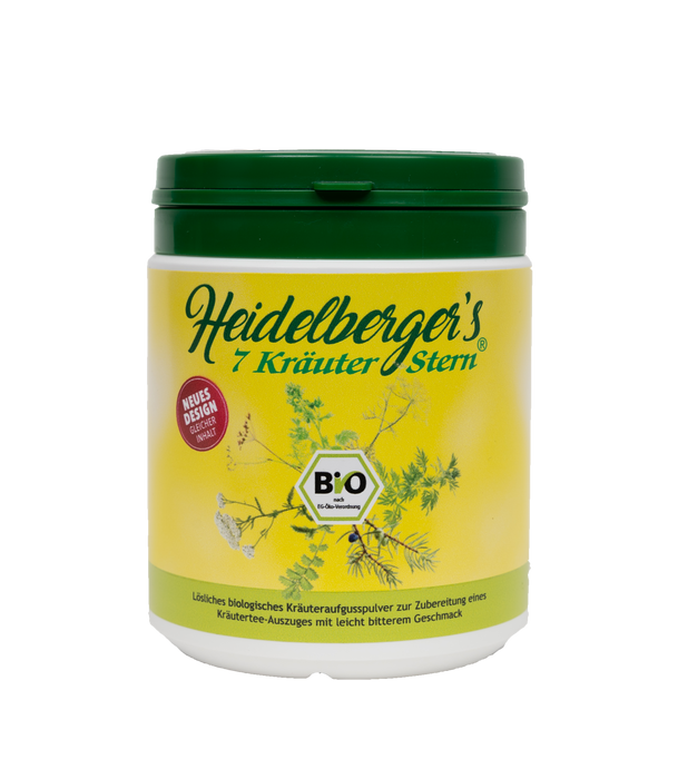 Heidelberger´s 7 Kräuter-Stern Bio - Pulver (250g) vegan
