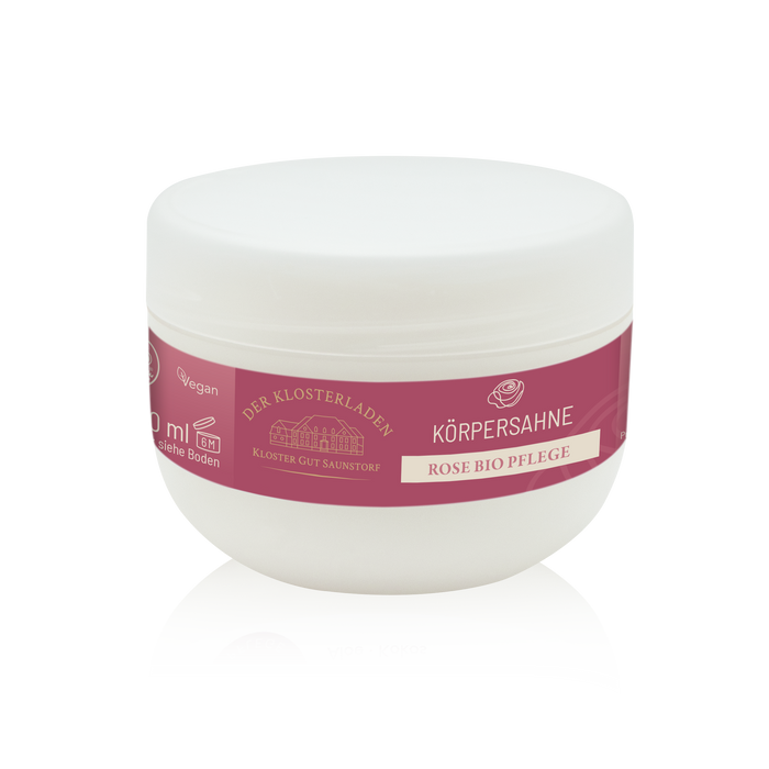 Körpersahne (Rose Bio Pflege, 200ml)