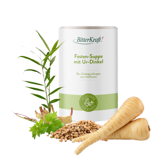 Fastensuppe mit Ur-Dinkel - BIO - nach Hildegard von Bingen