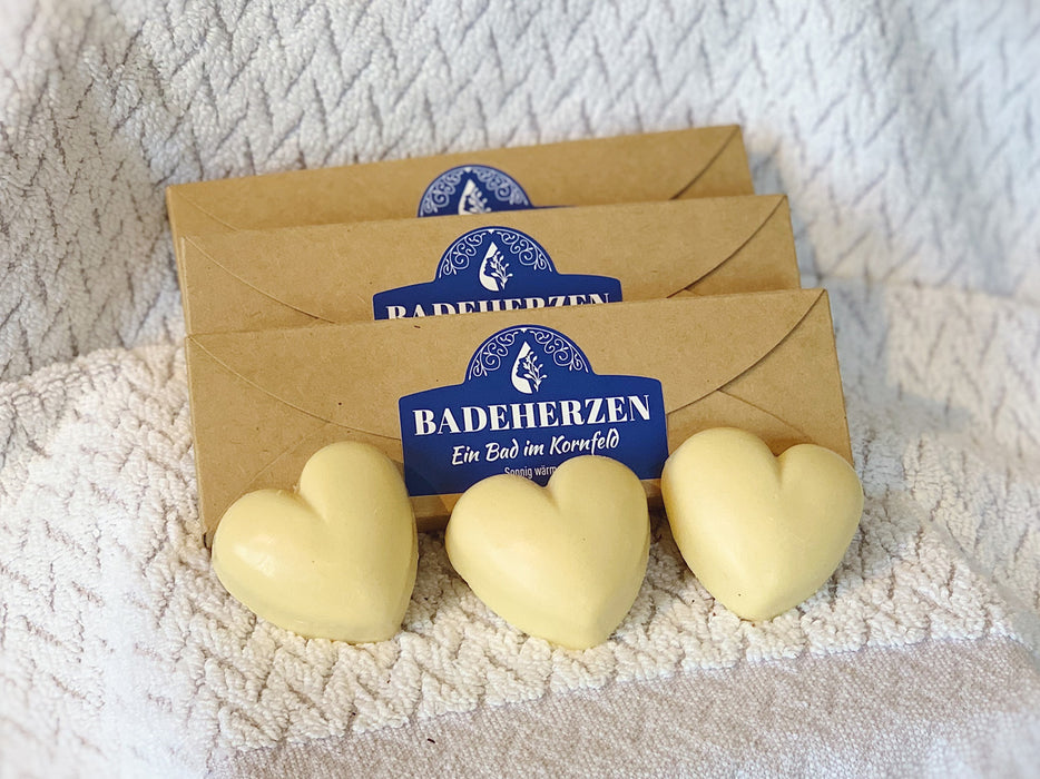 Badeherzen - Ein Bad im Kornfeld (3 Stk.)