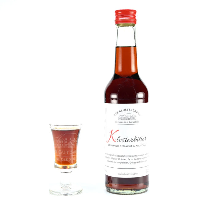 Klosterbitter (0,35 l) - 38 % vol (Kräuterlikör) - einzigartig im Geschmack!