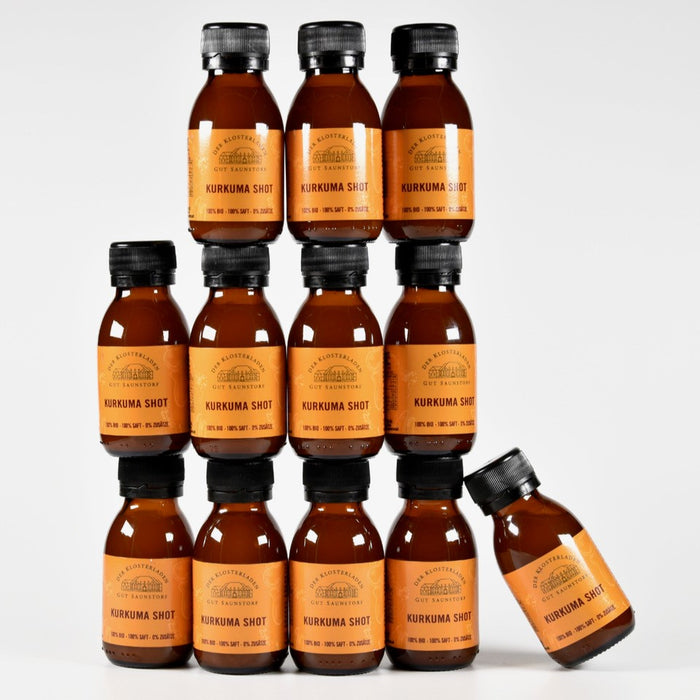 Kurkuma - Shot (12er-Packung à 75ml) - 20% Sparen! - Der Klosterladen - Gut Saunstorf