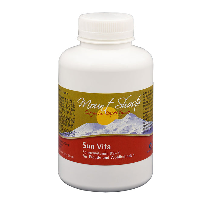 Vitamin D3 + K2 - Kapseln (180 Stk.) - Der Klosterladen - Gut Saunstorf weiße Dose