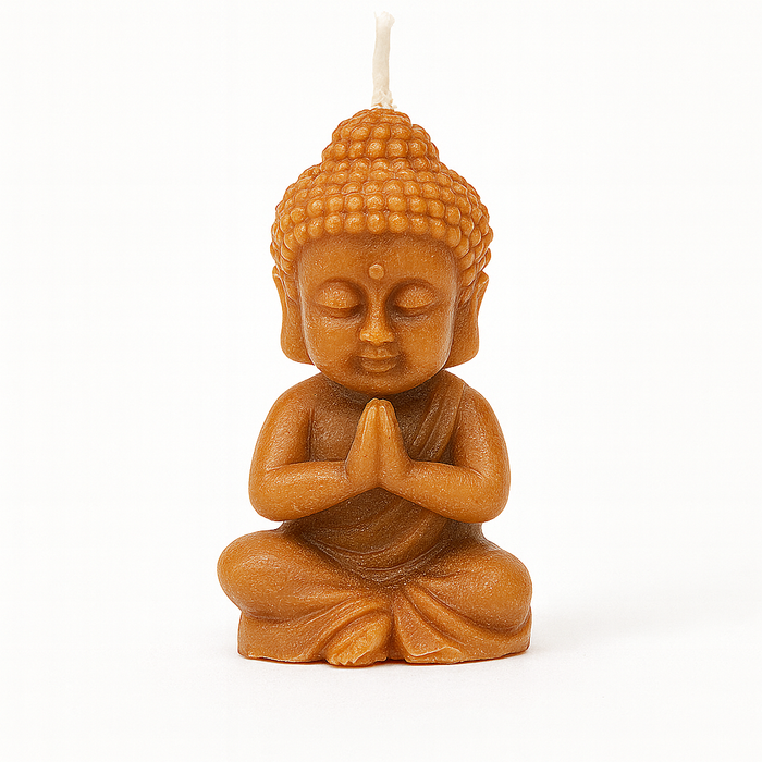Baby Buddha Kerze – handgefertigt (in verschiedenen Farben erhältlich)