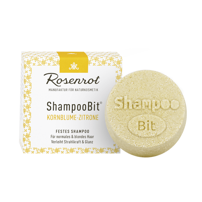 ShampooBit Kornblume-Zitrone (60g)  - Entdecker-Rabatt - Sparen Sie 5 %!