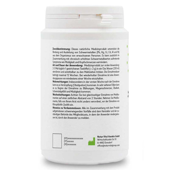 Zeolith MED® Vulkanmineralien - Pulver (200g)