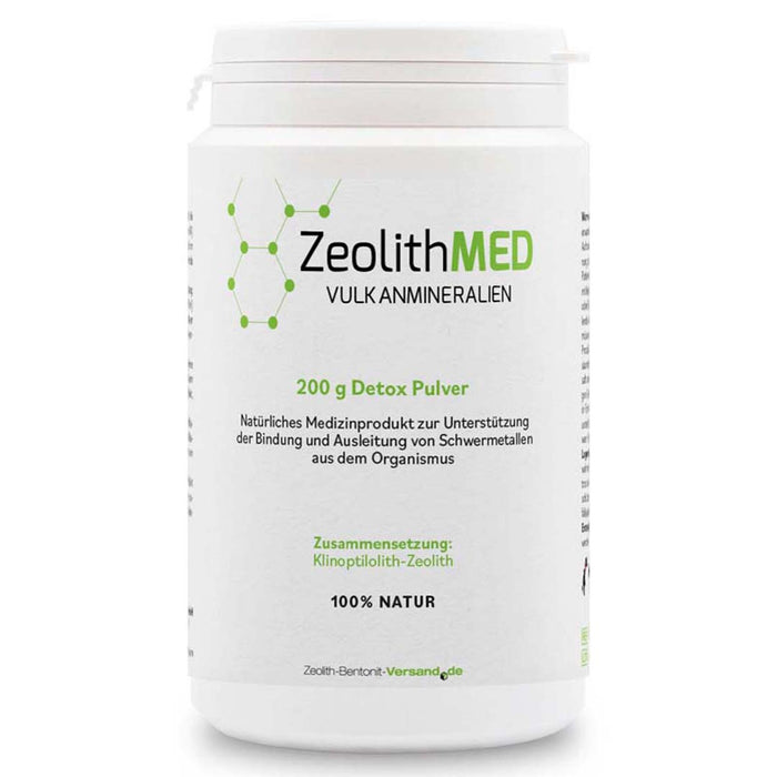 Zeolith MED® Vulkanmineralien - Pulver (200g)