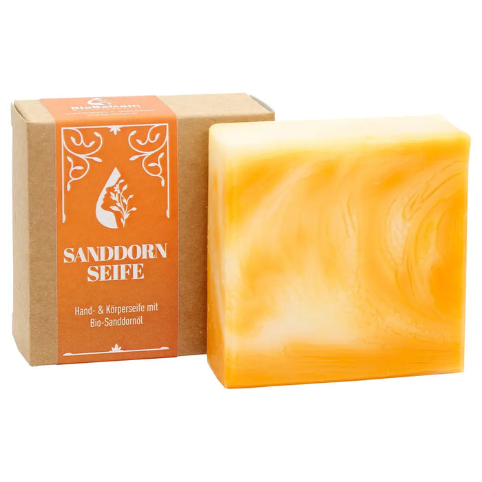 Naturseife - Sanddorn Seife (80g)