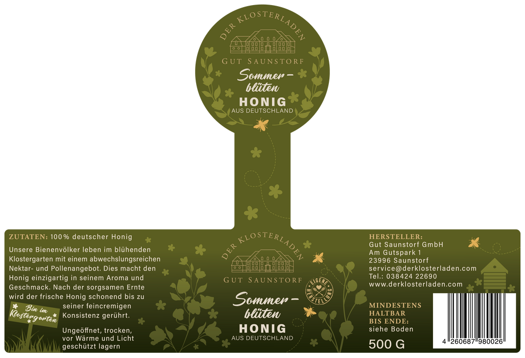 Honig - Sommerblüte (500g)