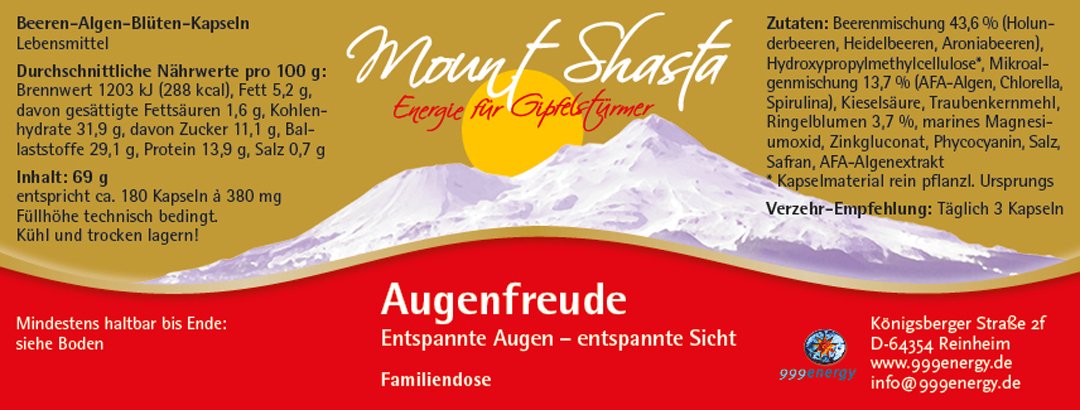 Augenfreude - Kapseln (180 Stk.)