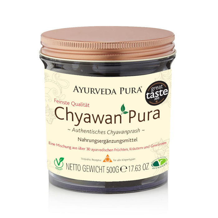 3 x Chyavanprash (500g) - Ayurvedisches Kräuterfruchtmus - Vorratspackung!