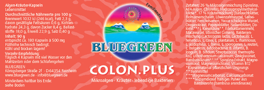 Colon Plus (Darmflora) - Kapseln (180 Stk.)
