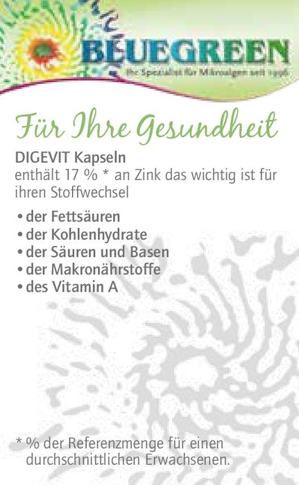 Digevit (Enzyme) - Kapseln (100 Stk.) - Der Klosterladen - Gut Saunstorf