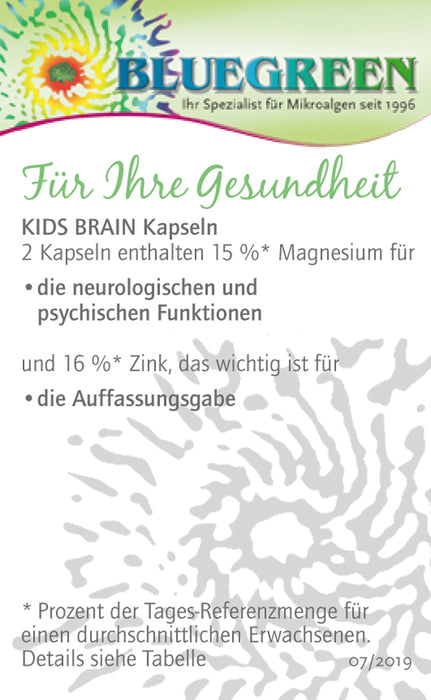 Kids Brain - Kapseln (120 Stk.) - Der Klosterladen - Gut Saunstorf