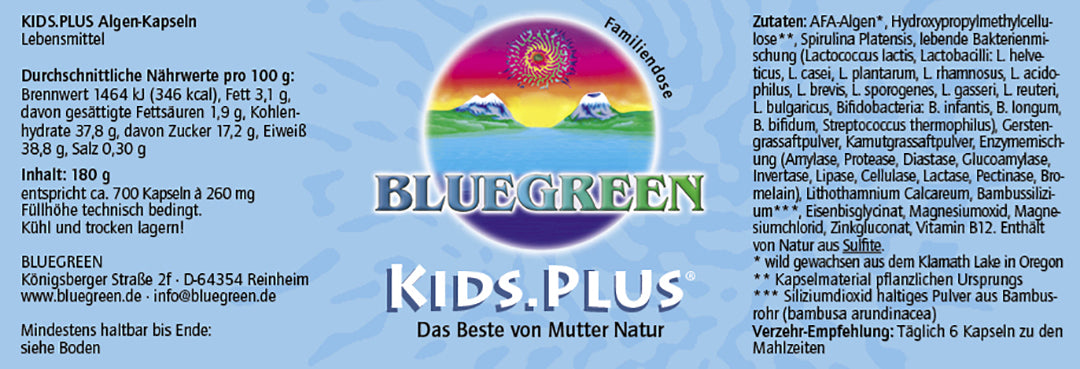 Kids Plus - Kapseln (700 Stk.) - Der Klosterladen - Gut Saunstorf