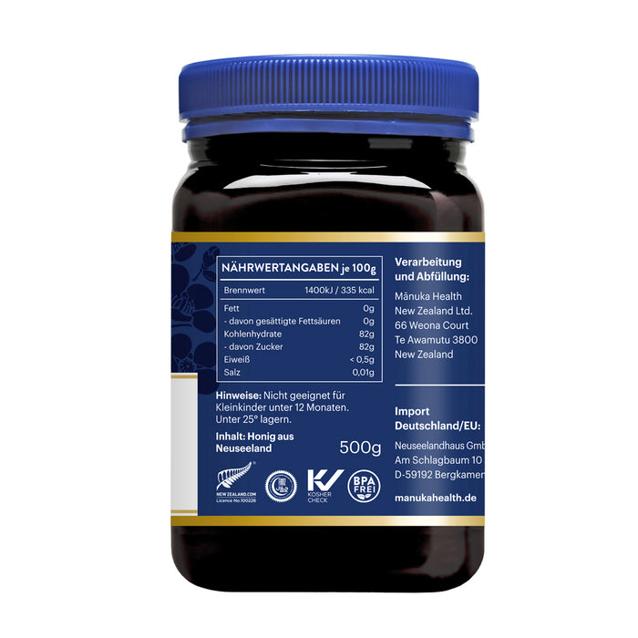 manuka honig aufbewahren Manuka Honig - MGO 400+ (500g) — Der Klosterladen