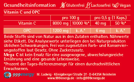 Vitamin C - Kapseln (60 Stk.) - Der Klosterladen - Gut Saunstorf