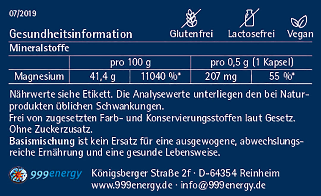 Magnesium (Komplex) - Kapseln (90 Stk.) - Der Klosterladen - Gut Saunstorf