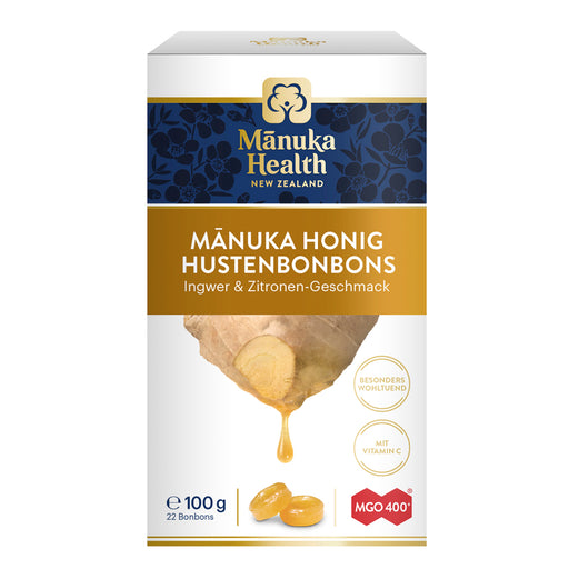 Manuka Honig Lutschbonbons - Ingwer-Zitrone (100g) - Der Klosterladen - Gut Saunstorf