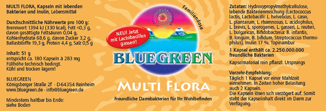 Multi Flora - Kapseln (180 Stk.) - Angebot - Sparen Sie 10 %!