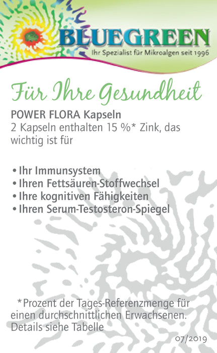 Power Flora - Kapseln (60 Stk.) - Der Klosterladen - Gut Saunstorf