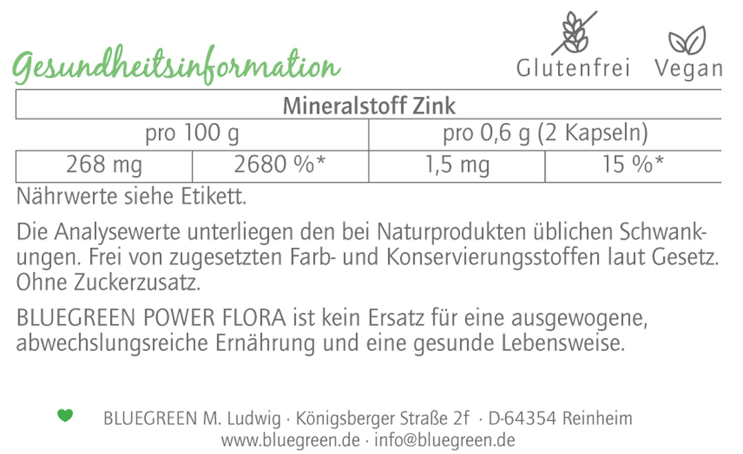 Power Flora - Kapseln (60 Stk.) - Der Klosterladen - Gut Saunstorf