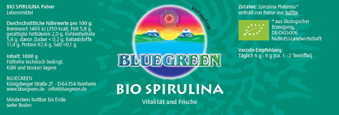 Spirulina - Pulver (1000g)